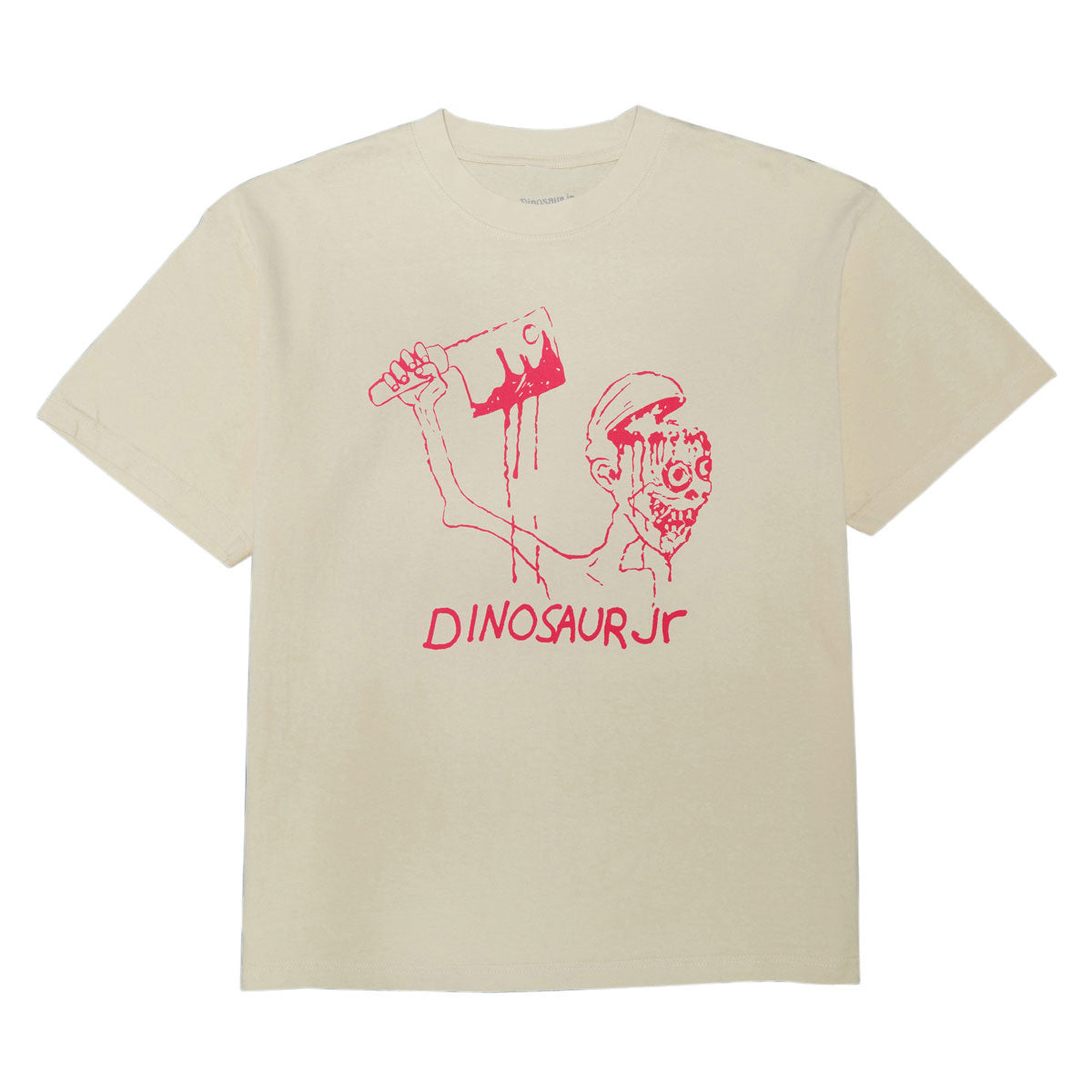 Color Bars x Dinosaur Jr Start Choppin T-Shirt - Off White image 1