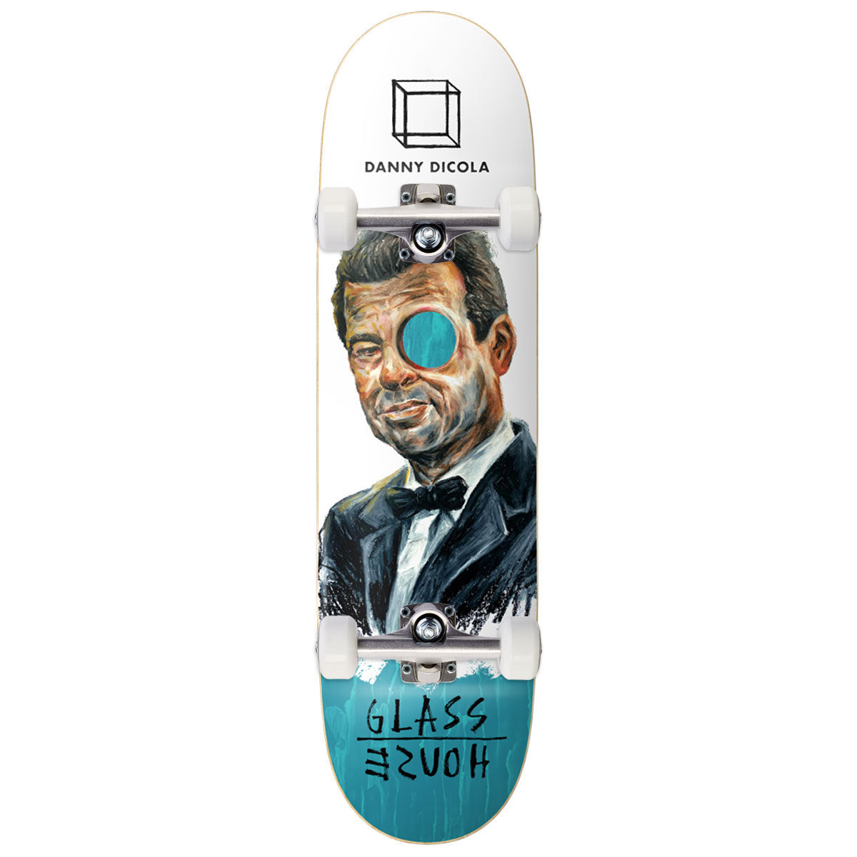 Glass House Dicola Whole Man Skateboard Complete - 8.88