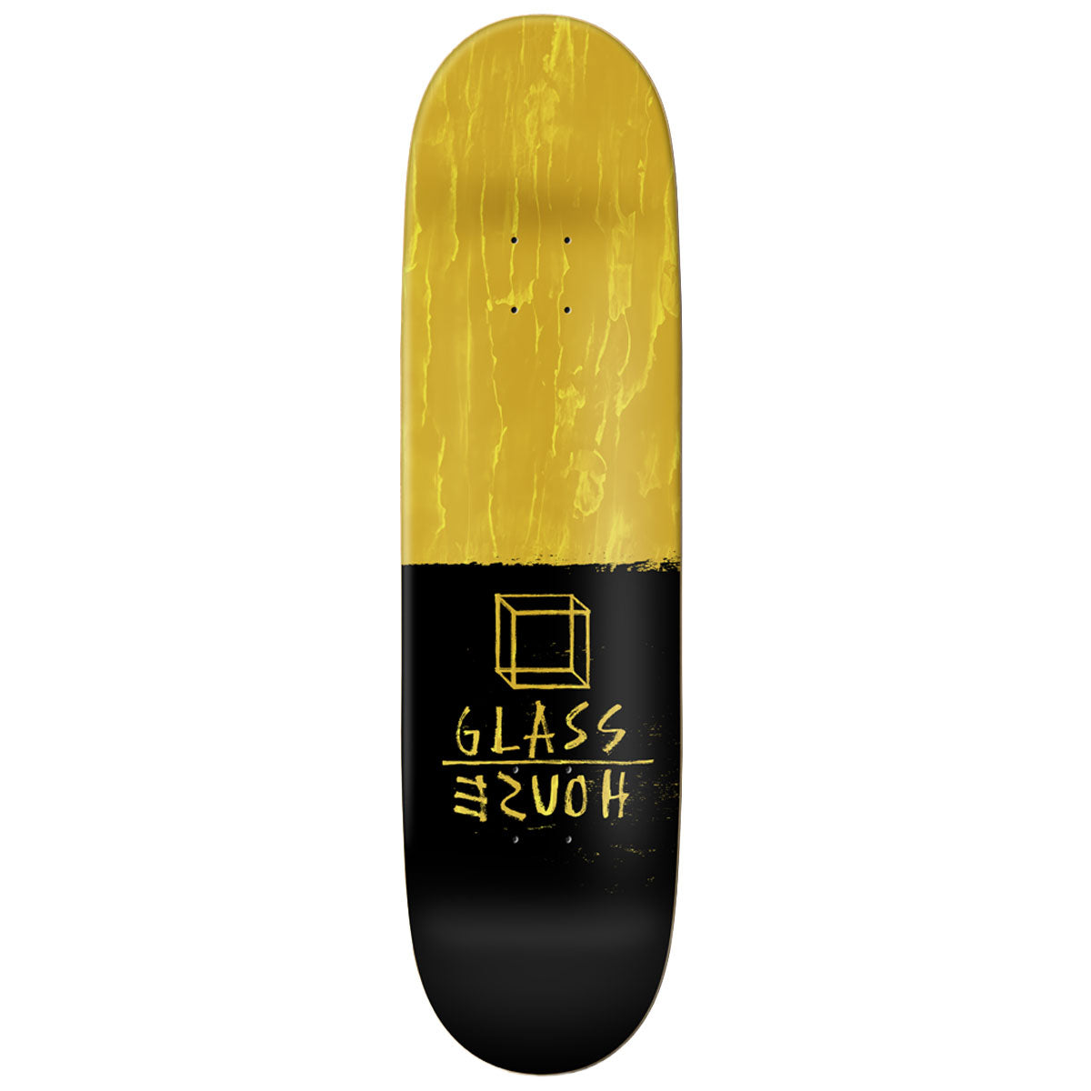 Glass House Glass Man Skateboard Complete - Silver Foil - 8.375
