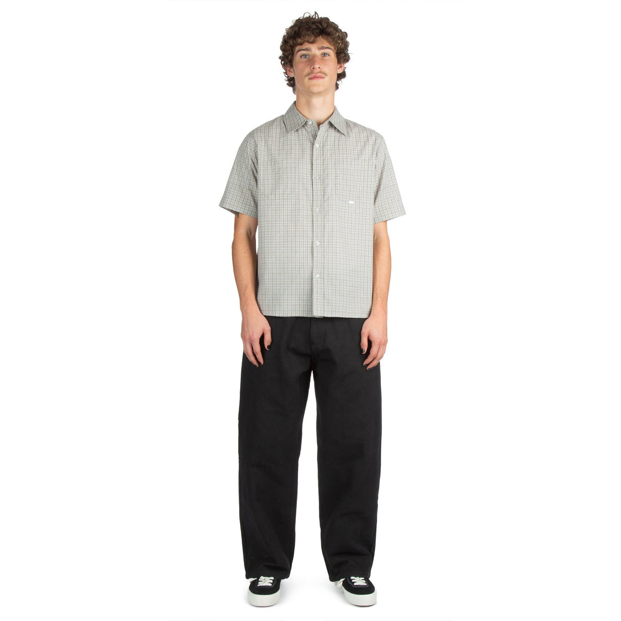 CCS Baggy Straight Canvas Pants - Black image 2