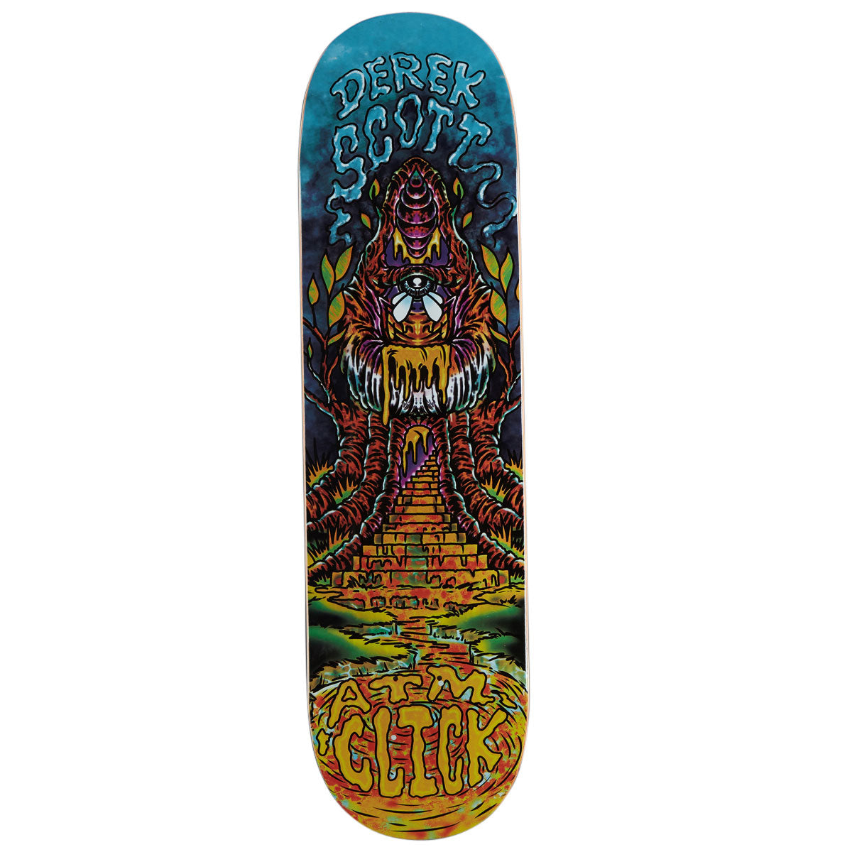 ATM Derek Scott Temple Skateboard Deck - 8.25