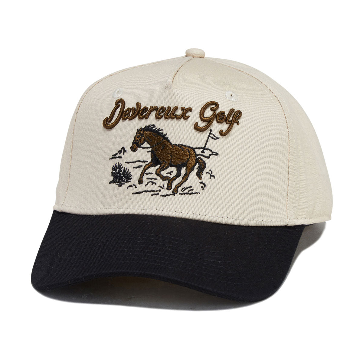 Devereux Rider Hat - Black/Cream image 1