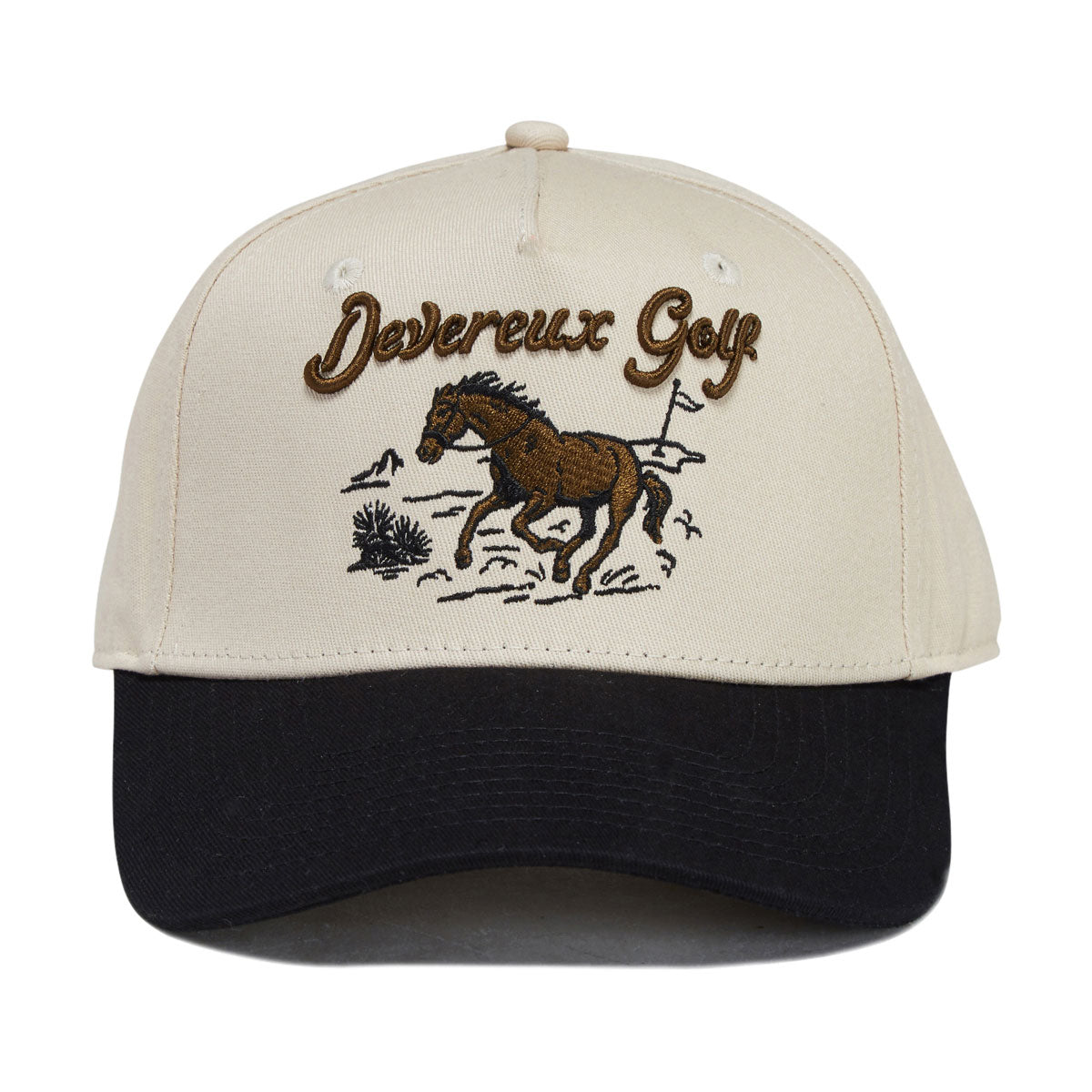 Devereux Rider Hat - Black/Cream image 2