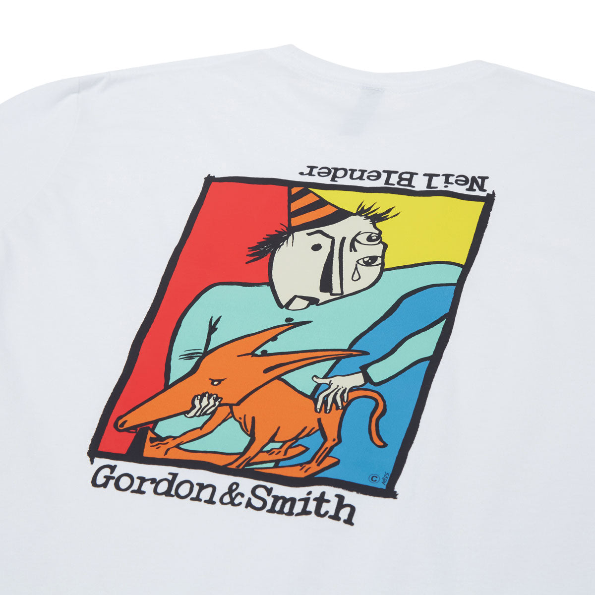 G&S Neil Blender Rocking Dog T-Shirt - White image 4