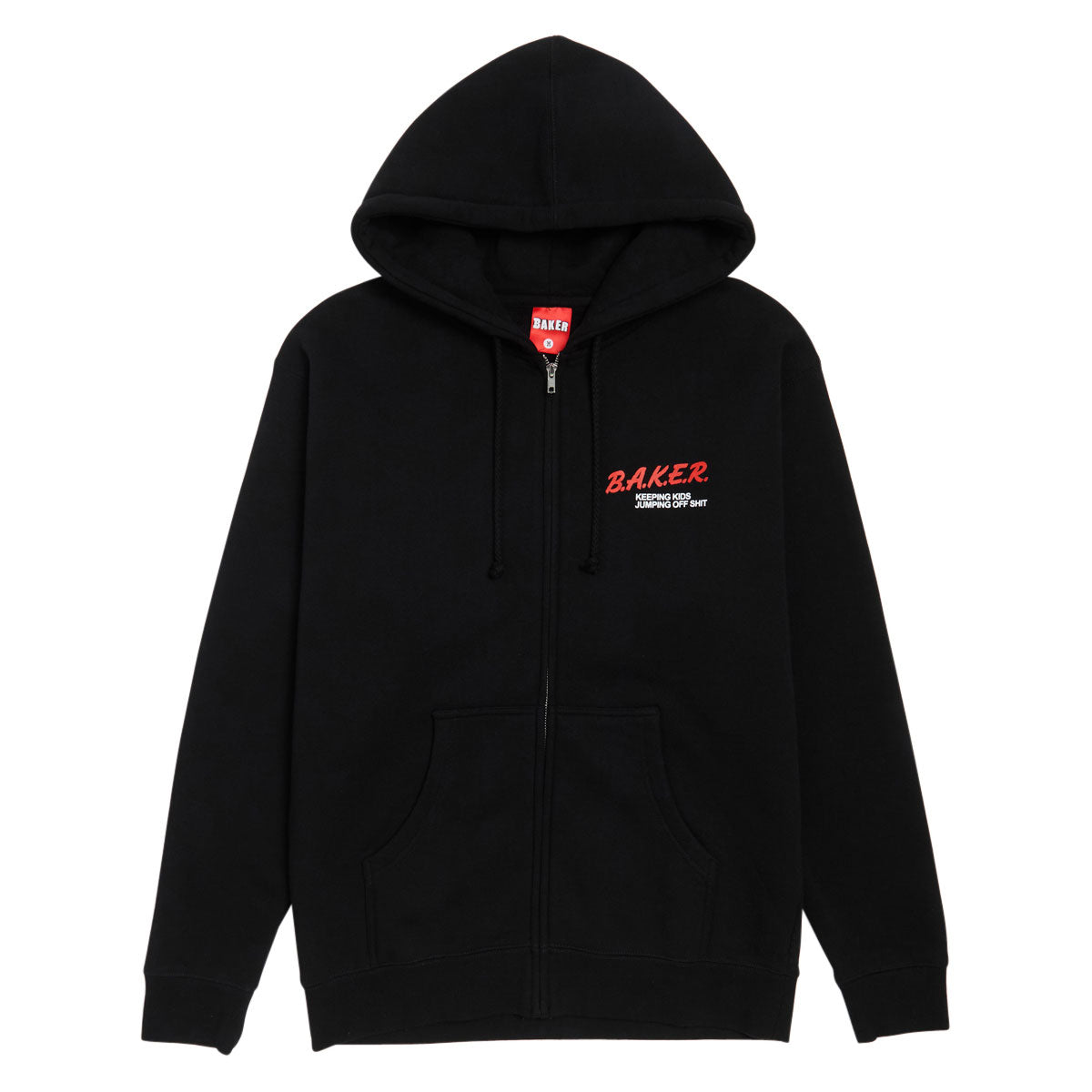Baker Narc Zip-Up Hoodie - Black image 1