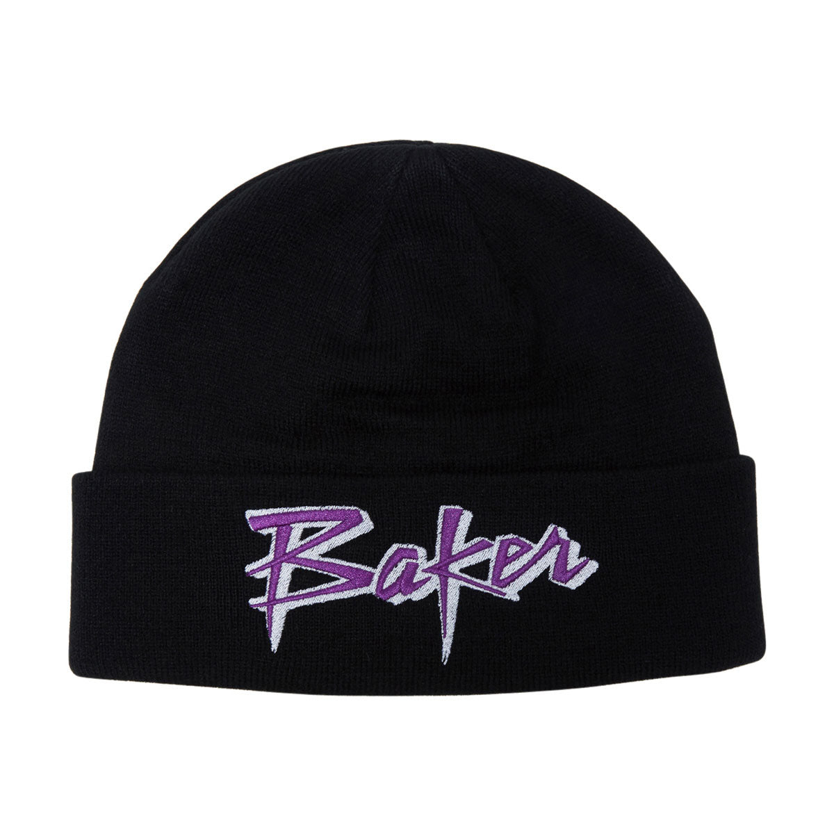Baker Purple Pain Beanie - Black image 1