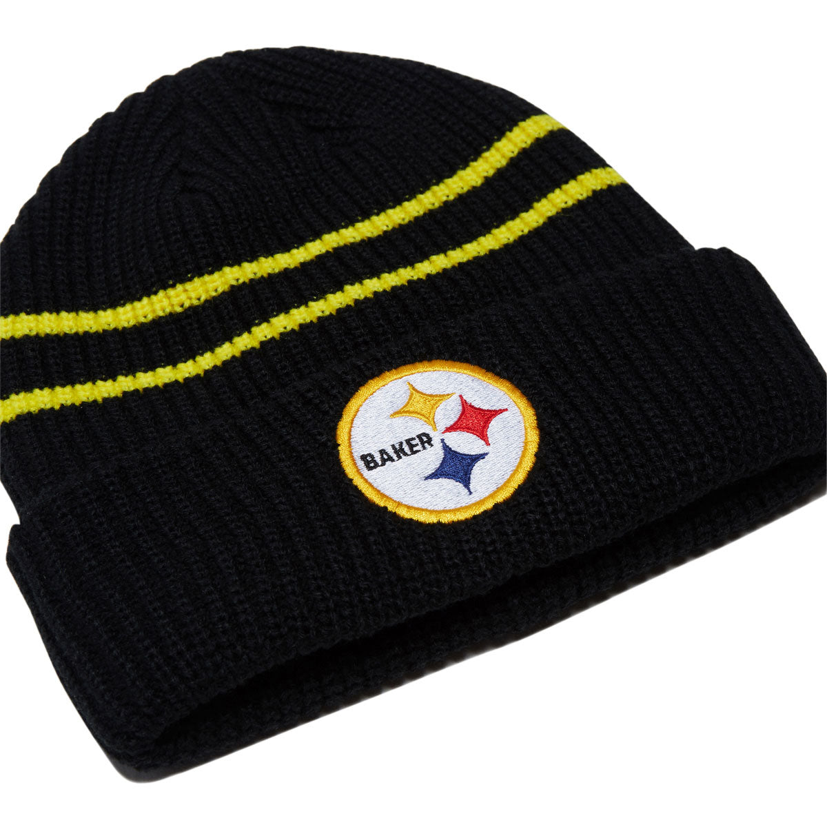 Baker Stealing Beanie - Black/Yellow image 2
