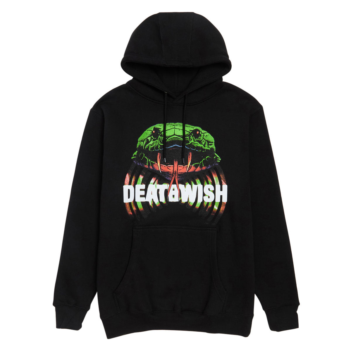 Deathwish Slither Hoodie - Black image 1