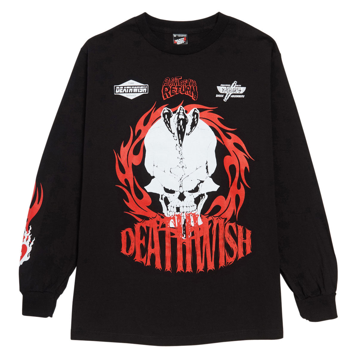 Deathwish Death Race Long Sleeve T-Shirt - Black image 1
