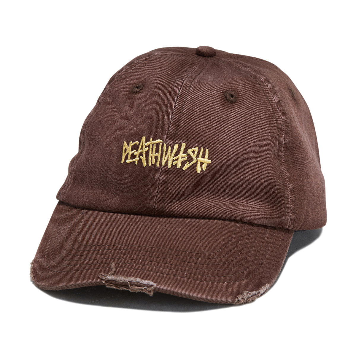 Deathwish Manny Dad Hat - Brown image 1