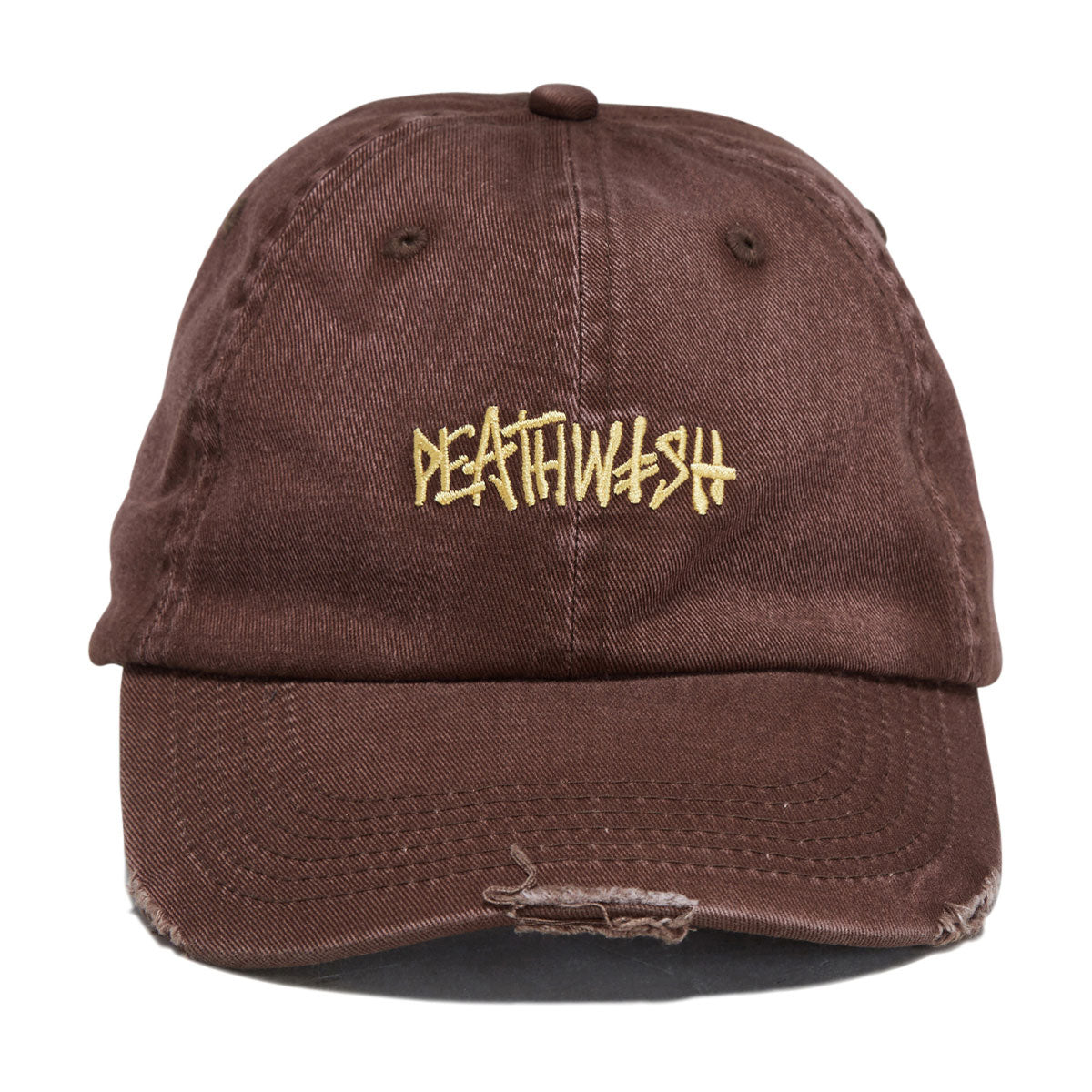 Deathwish Manny Dad Hat - Brown image 5