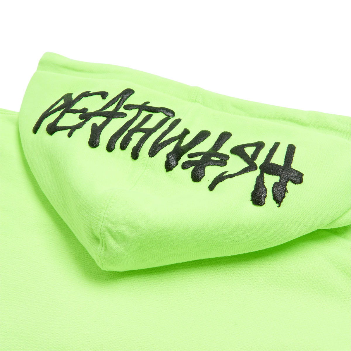 Deathwish OG Hood Spray Hoodie - Yellow image 2