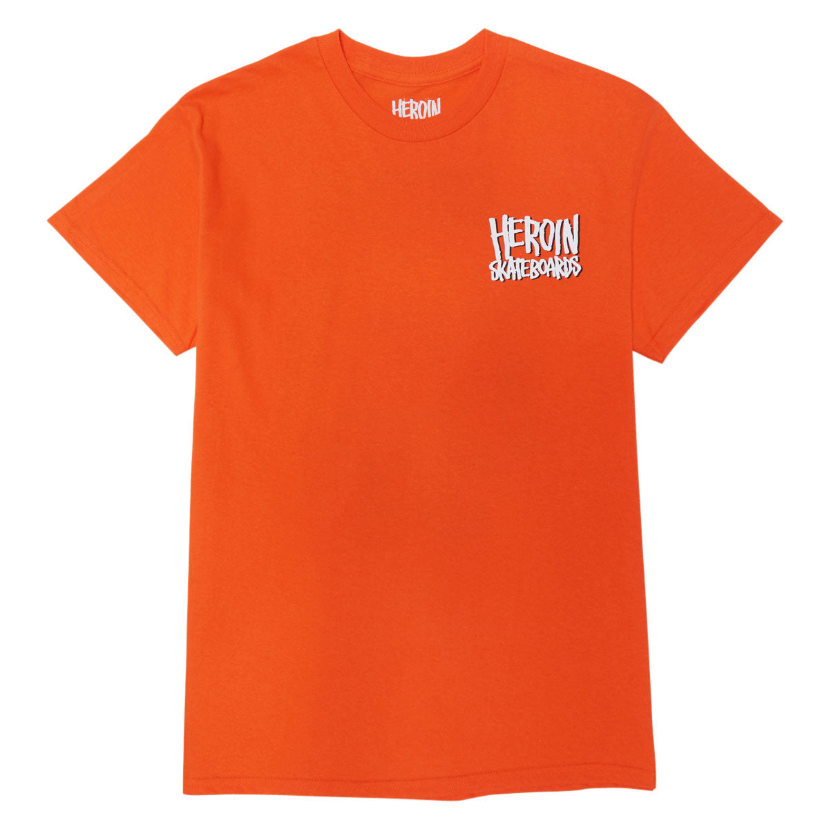 Heroin Hills Have Eggs T-Shirt - Orange image 2