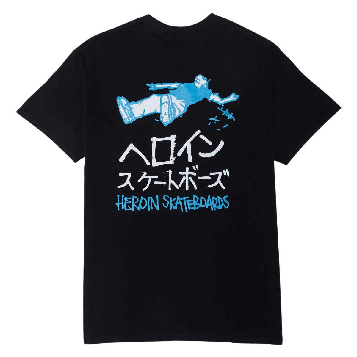 Heroin Good Shit Japan T-Shirt - Black image 1
