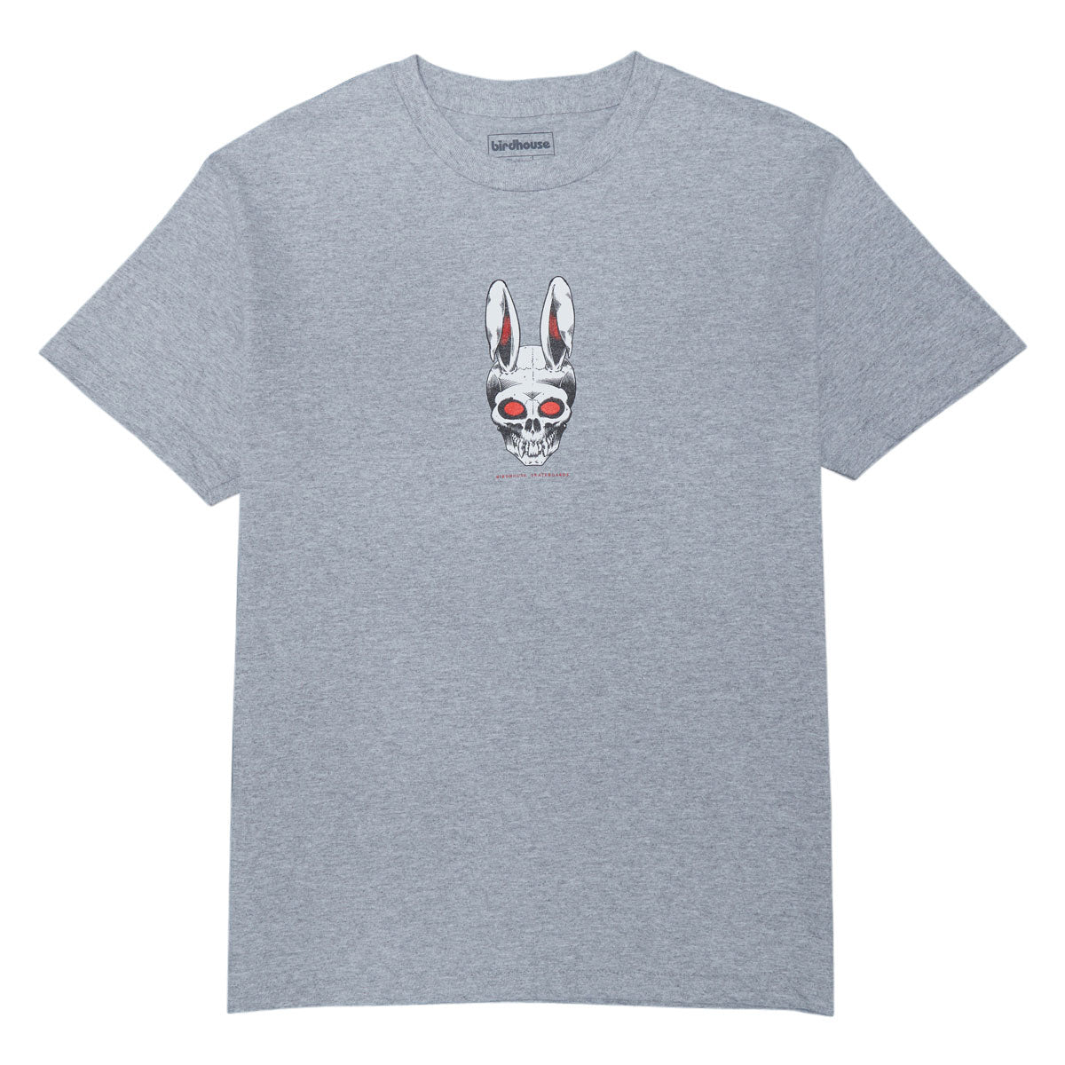 Birdhouse Rabbit Skull T-Shirt - Heather image 1