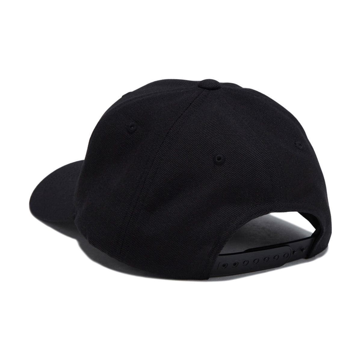 Shake Junt Stretch Logo Snapback Hat - Black image 2