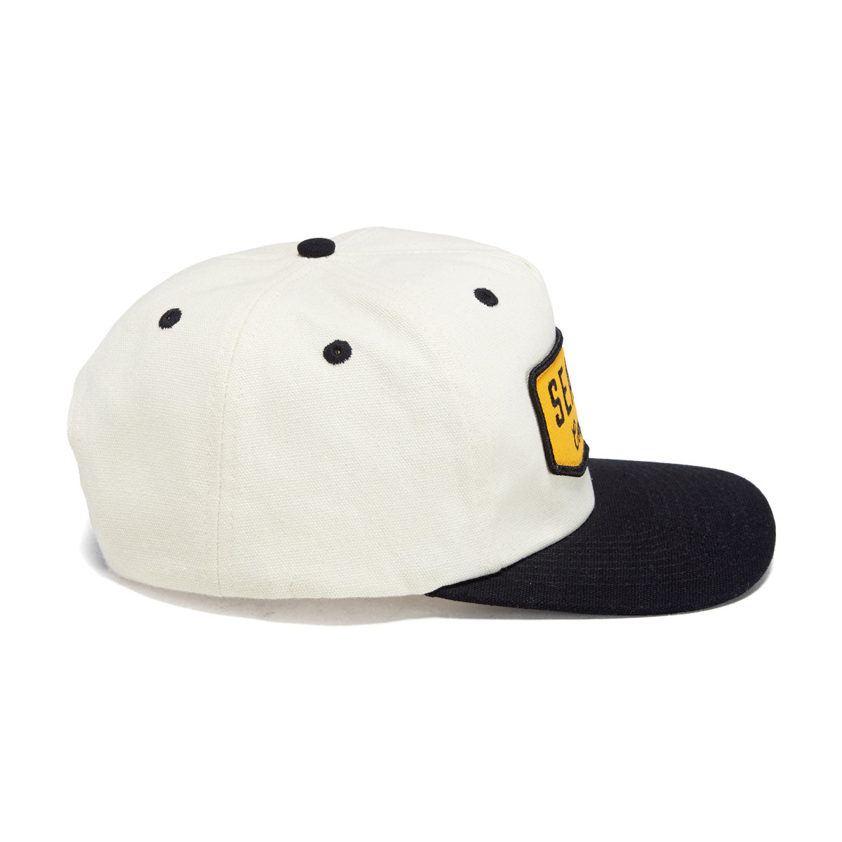 Seager Wilson Snapback Hat - Vintage White image 3