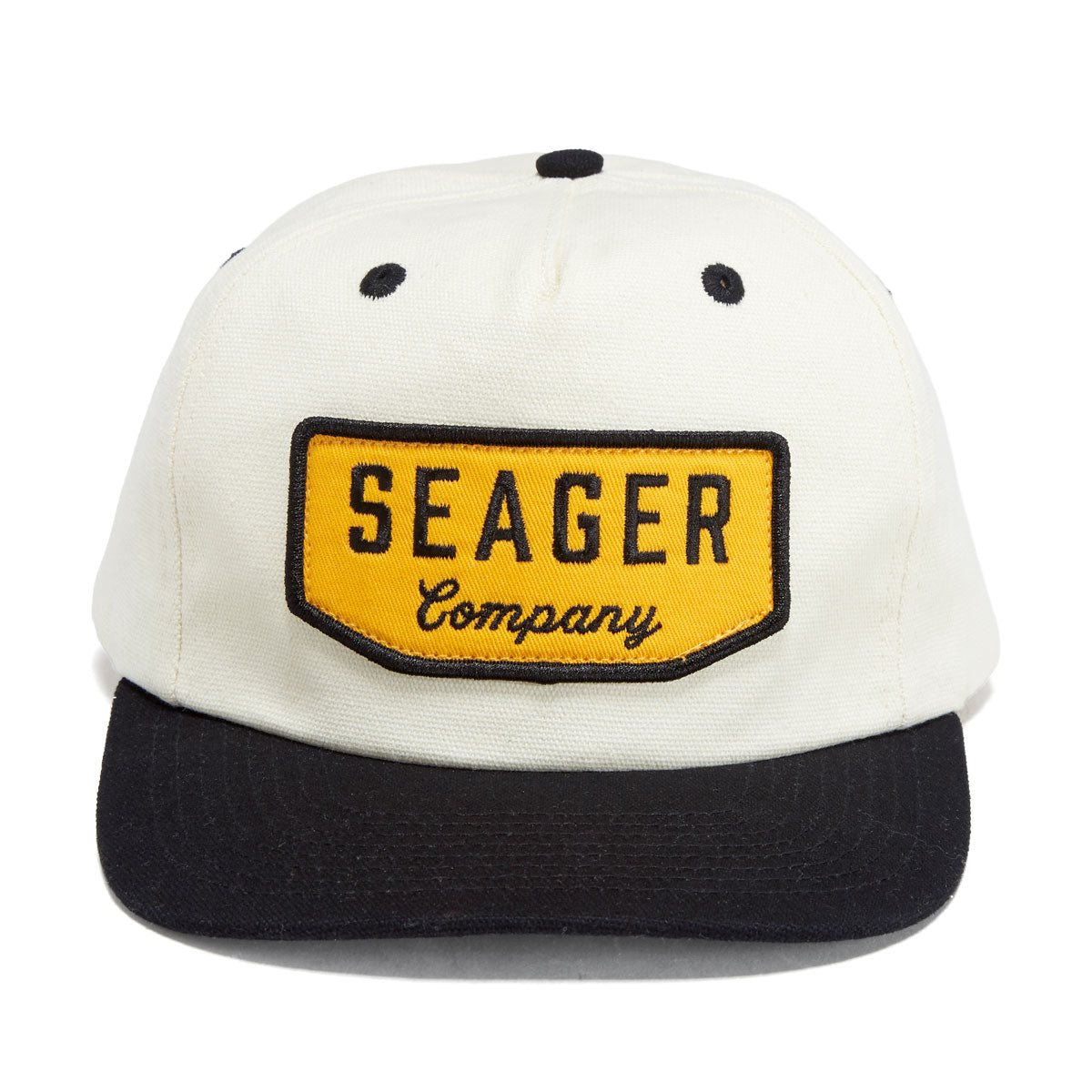 Seager Wilson Snapback Hat - Vintage White image 5