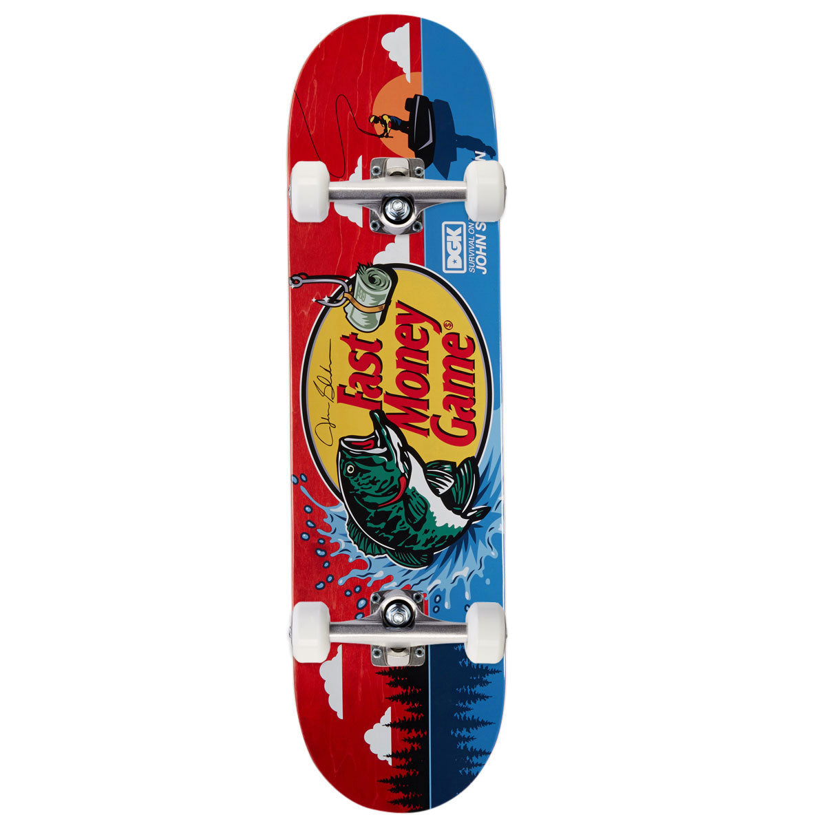 DGK Fast Money Shanahan Skateboard Complete - 8.25
