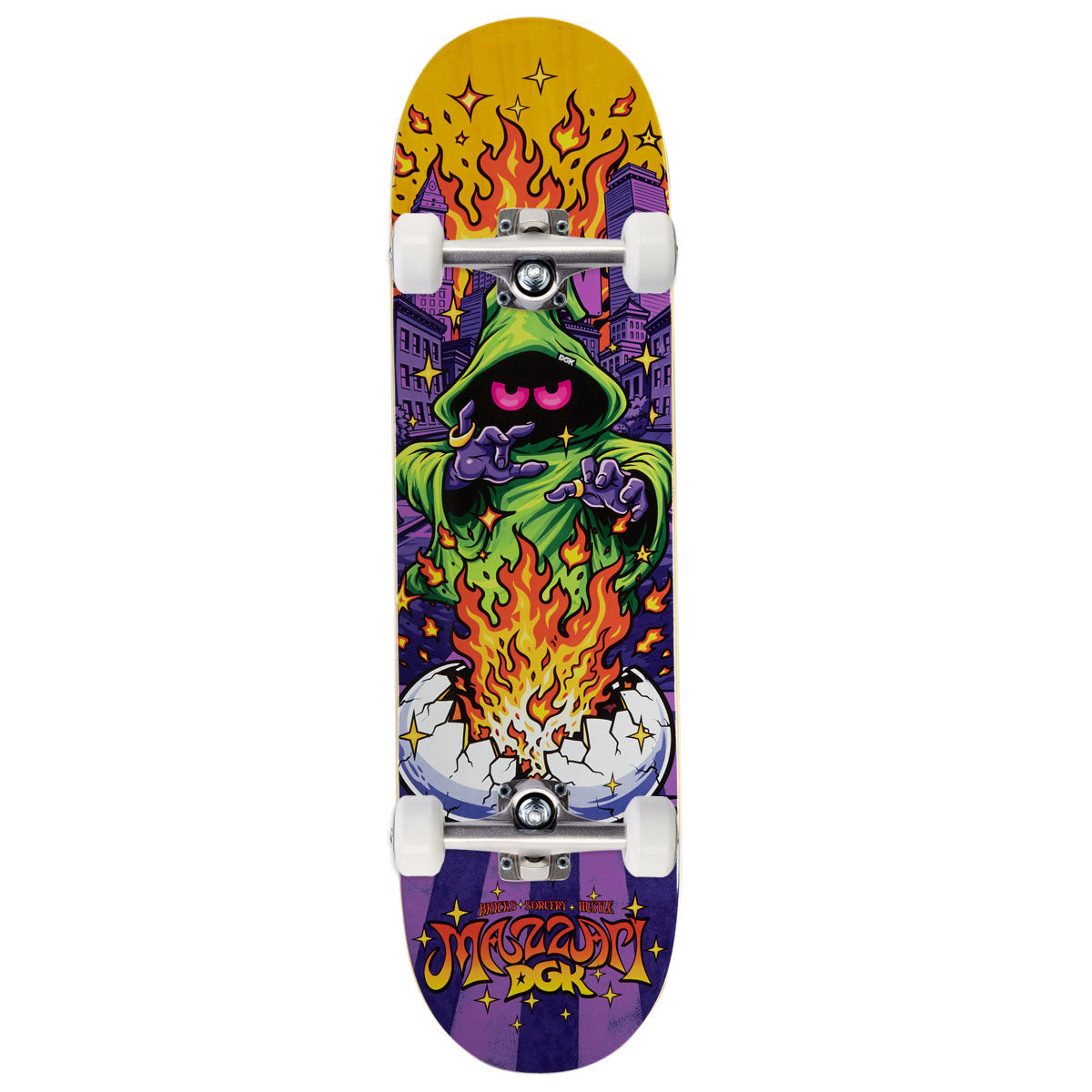 DGK Bricks & Sorcery Mazzari Skateboard Complete - 8.38