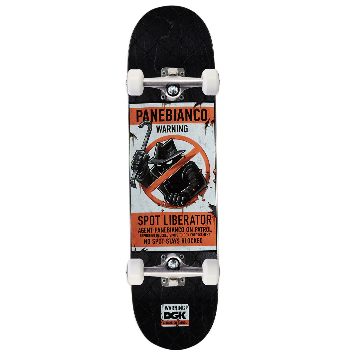 DGK Street Soldier Liberator Panebianco Skateboard Complete - 7.80