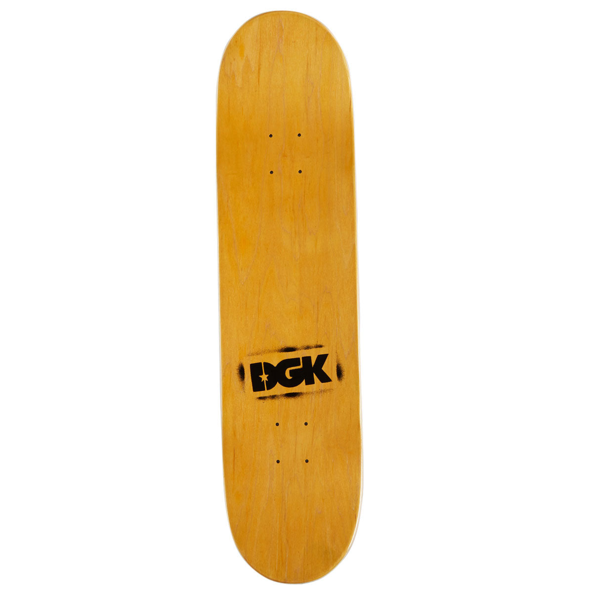 DGK OG Logo Skateboard Deck - Lime - 8.00