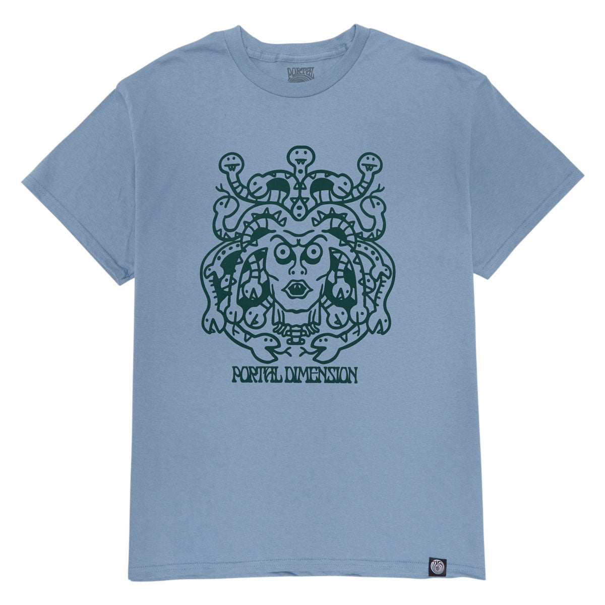 Portal Dimension Medusa T-Shirt - Light Blue image 1
