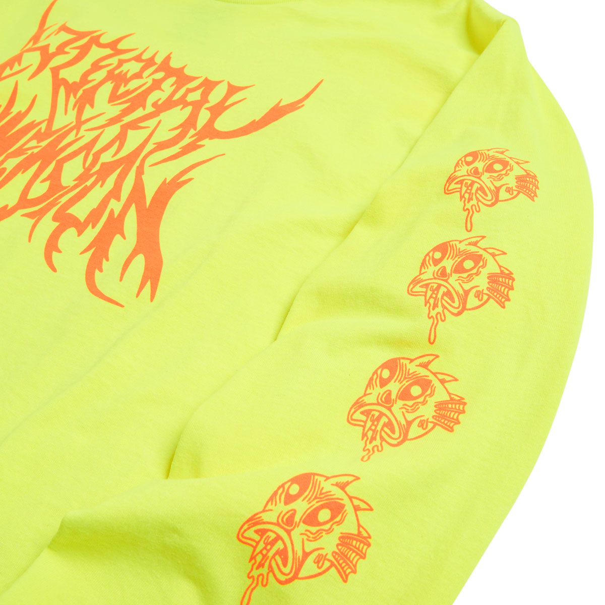 Portal Dimension Drool Long Sleeve T-Shirt - Yellow image 3