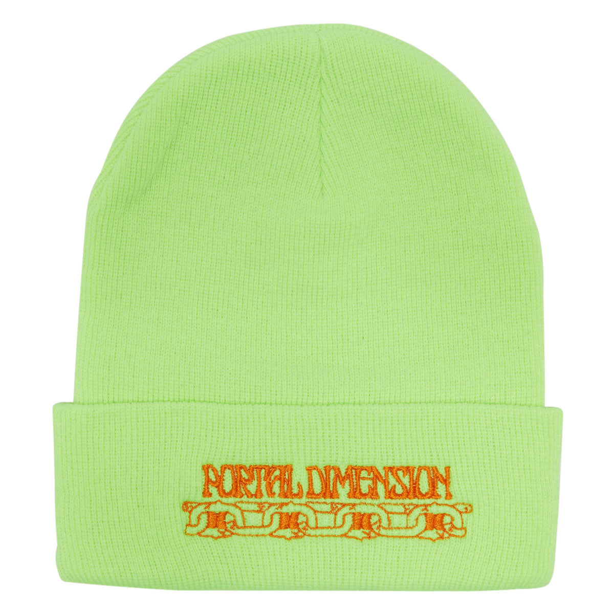 Portal Dimension Evil Eye Beanie - Yellow image 1