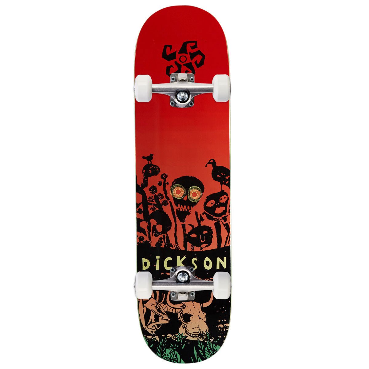Deathwish Jon Dickson Flowers Skateboard Complete - 8.25