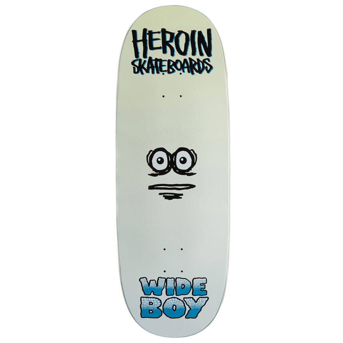 Heroin Wide Boy Face Skateboard Deck - 10.75