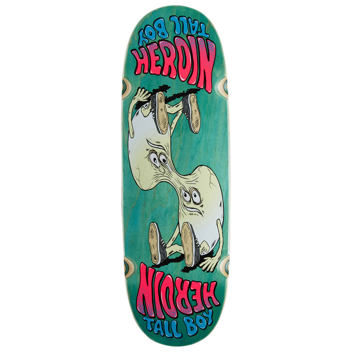 Heroin Merged Tall Boy Skateboard Deck - 10.25