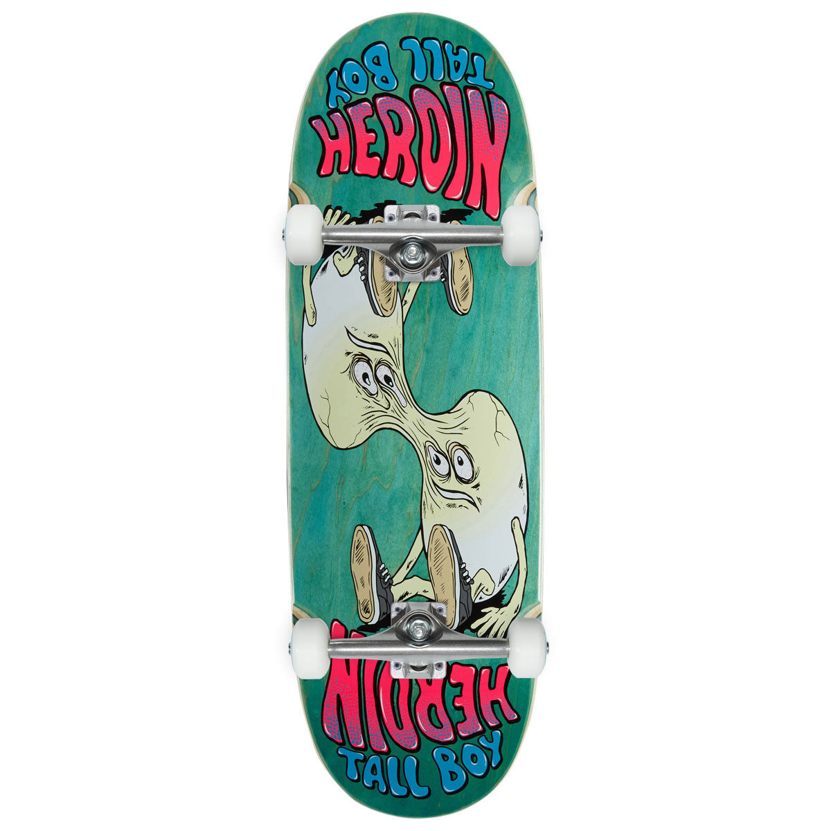 Heroin Merged Tall Boy Skateboard Complete - 10.25