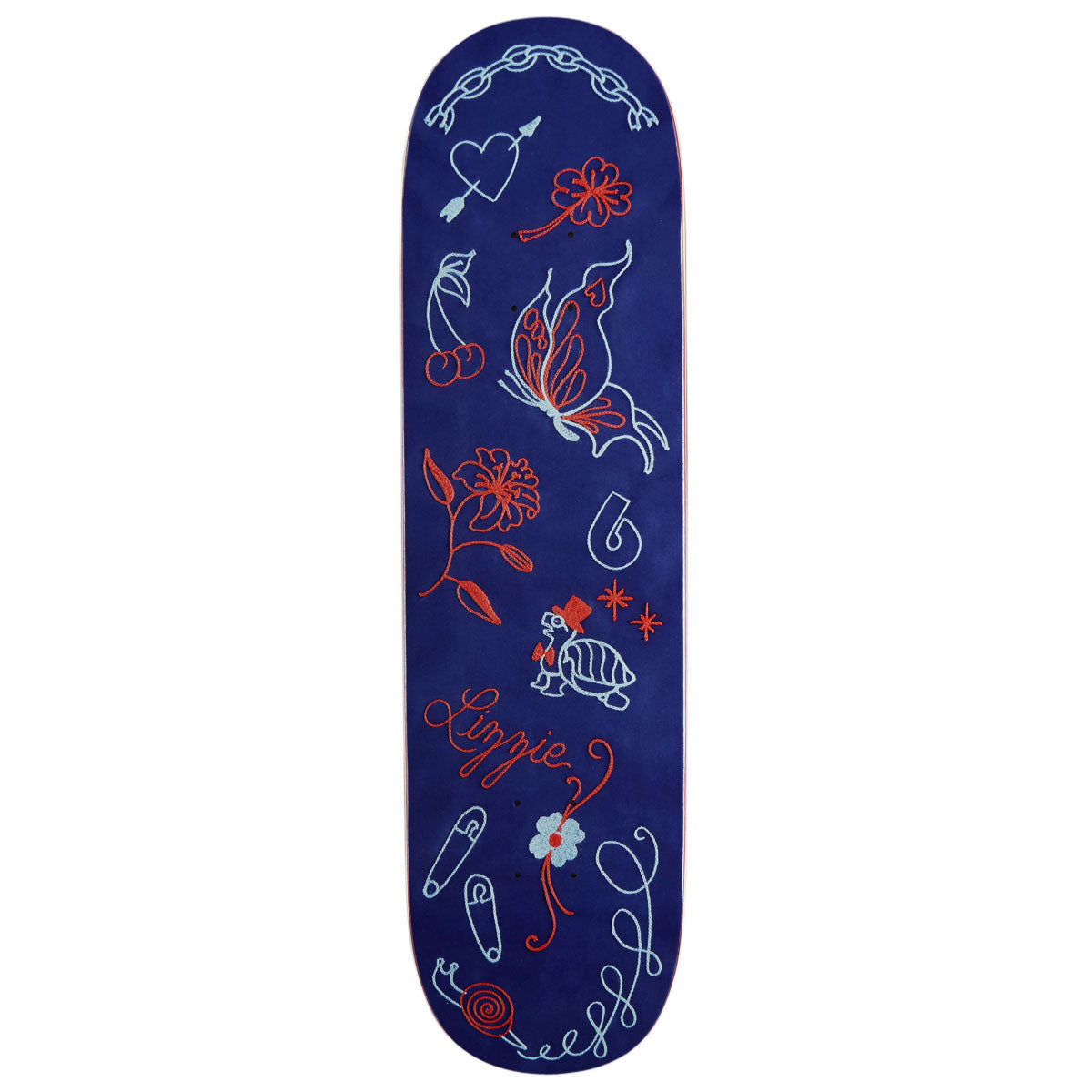 Birdhouse Lizzie Armanto Stitched Skateboard Deck - 8.25