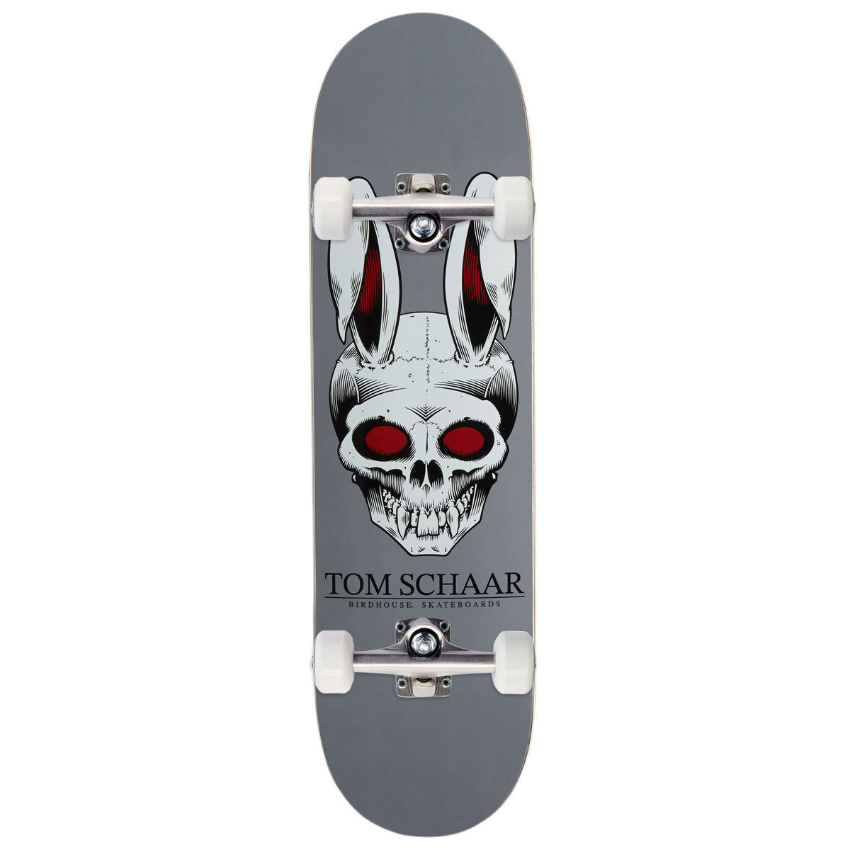 Birdhouse Tom Scharr Rabbit Skull Skateboard Complete - 8.38