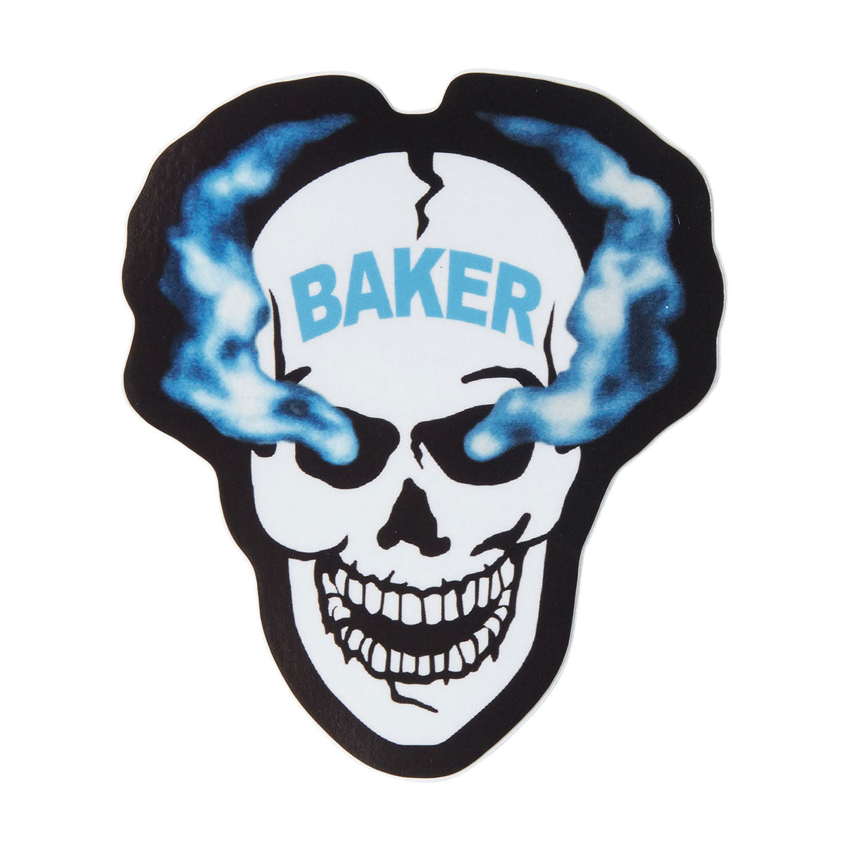 Baker Smoke Skull Sticker image 1