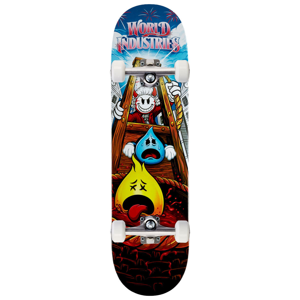 World Industries Guillotine Skateboard Complete - 8.25