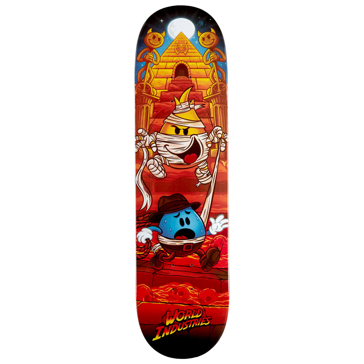 World Industries Temple Of Doom Skateboard Deck - 8.25
