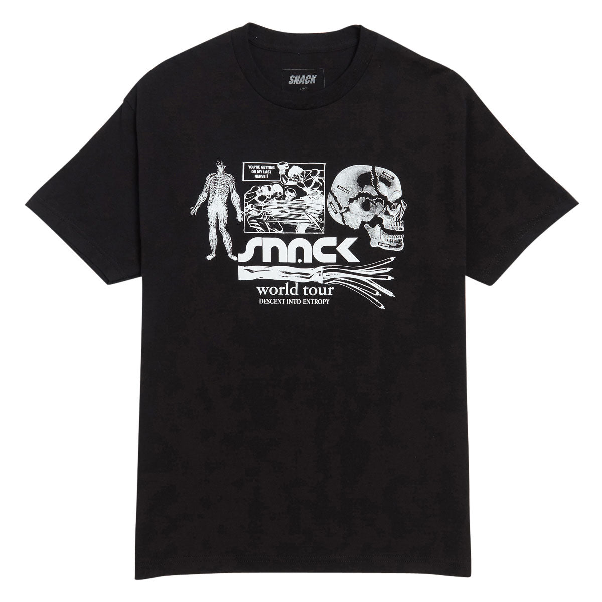 Snack Team Manager T-Shirt - Black image 1