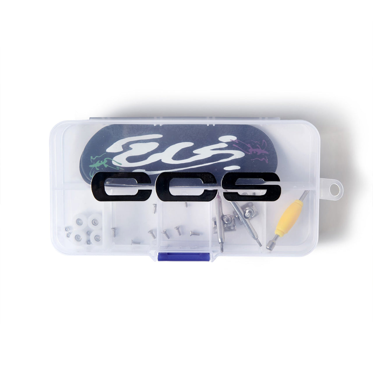 CCS Ink Blot Fingerboard Complete - Black - 34mm x 100mm image 2