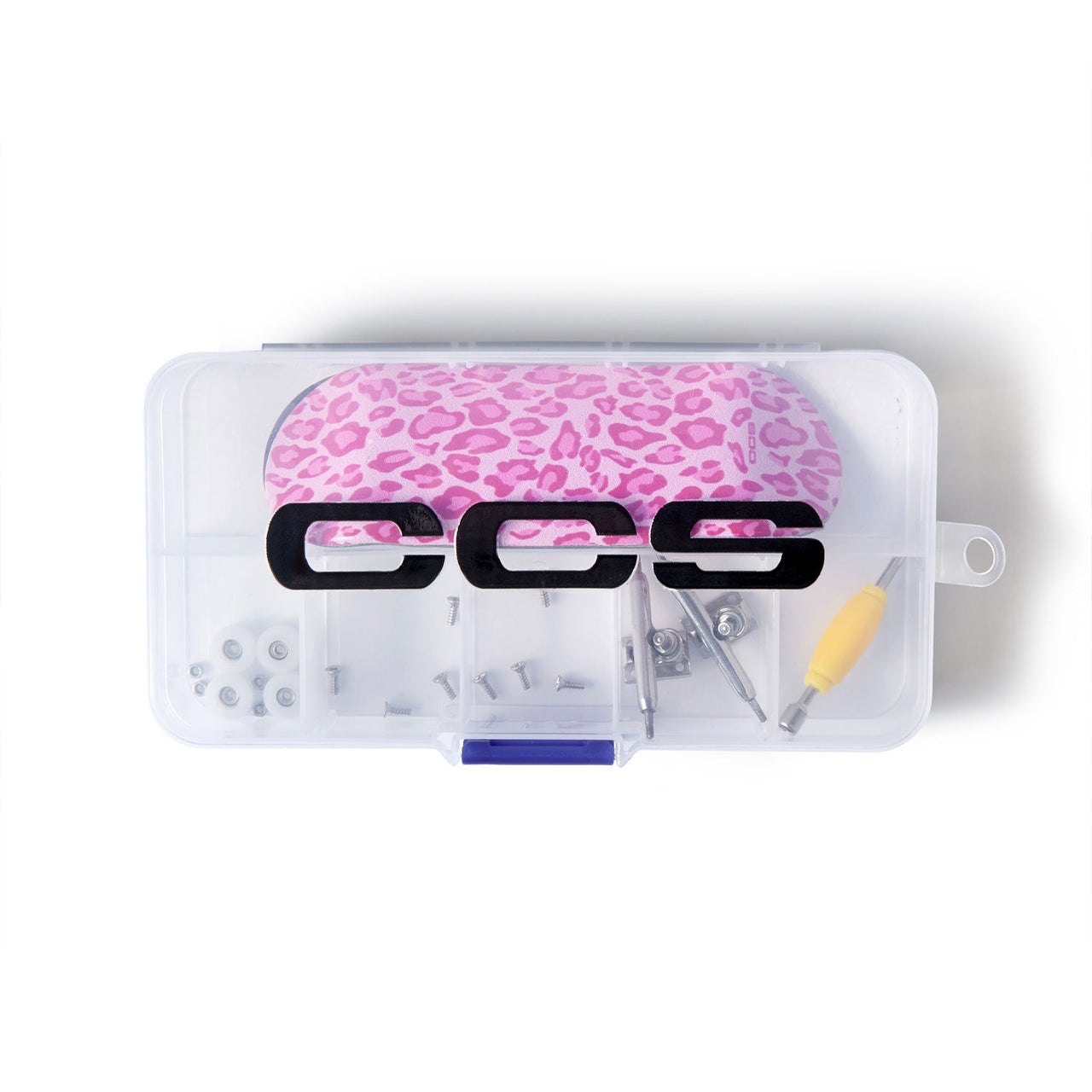 CCS Leopard Fingerboard Complete - Pink - 34mm x 100mm image 2