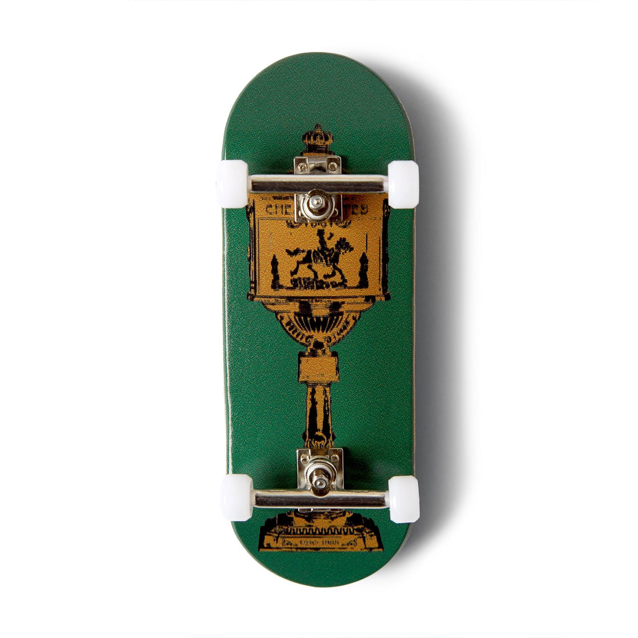 CCS Iron Mailbox Fingerboard Complete - Green - 34mm x 100mm image 1