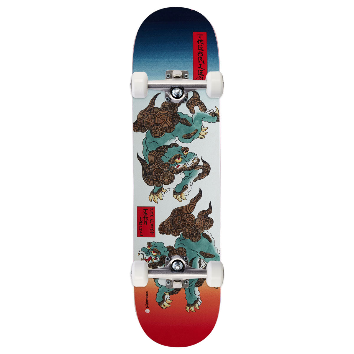 Theories John Igei Guest Pro Dragon Skateboard Complete - 8.00
