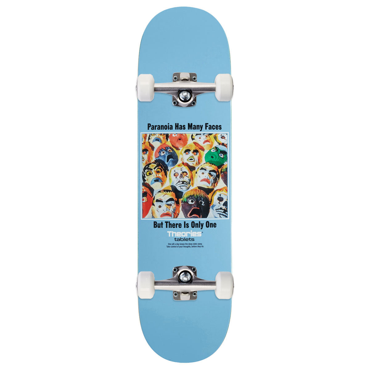 Theories Paranoia Skateboard Complete - 8.25