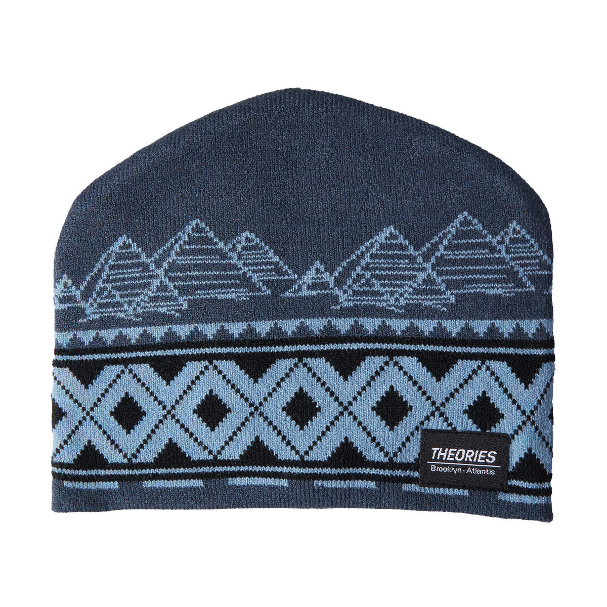 Theories Encoded Beanie - Eggplant/Sky Blue image 1