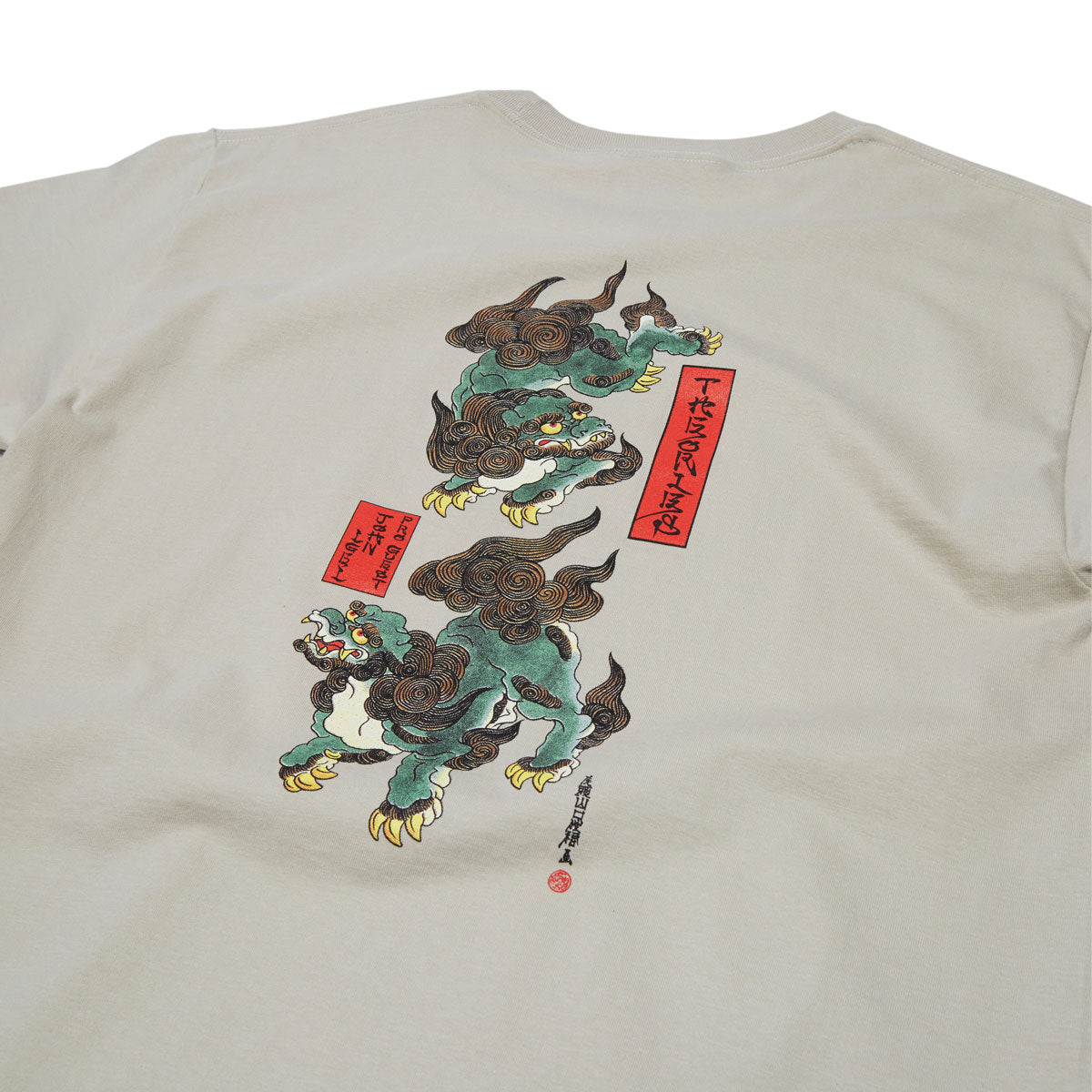 Theories Igei Dragon T-Shirt - Sand image 3