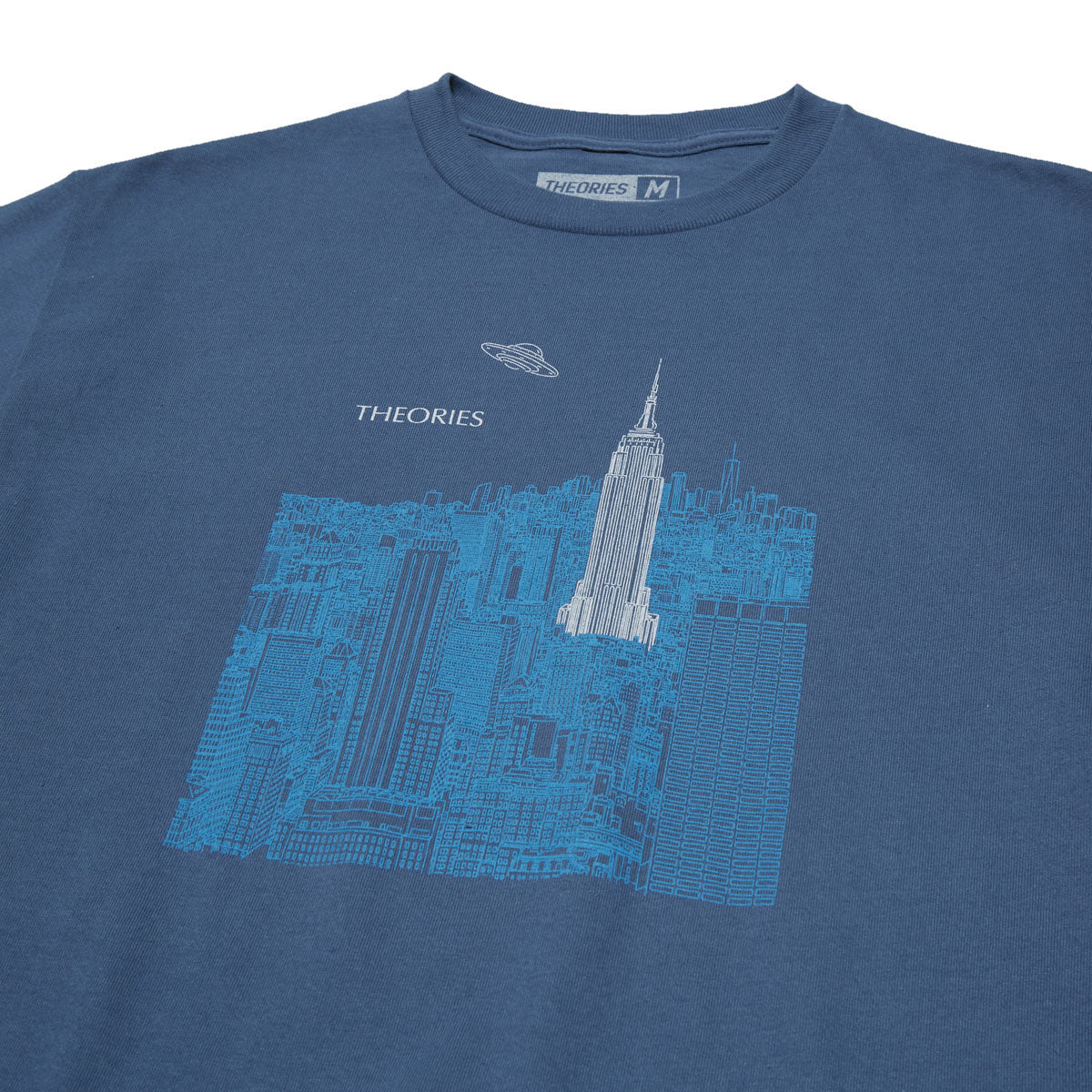 Theories Empire T-Shirt - Indigo image 2
