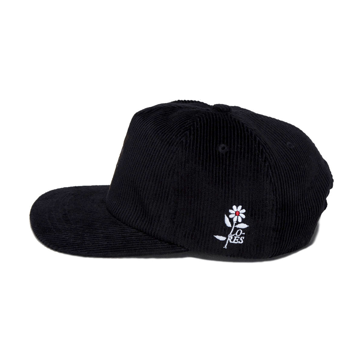 Lo-Res LR Hat - Black image 3
