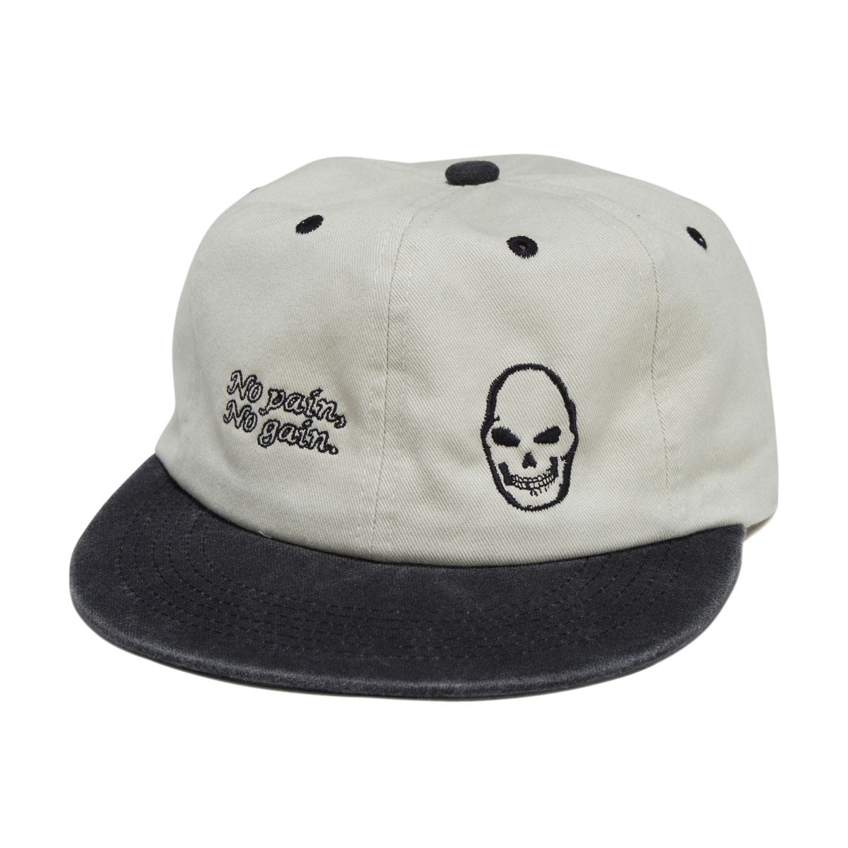 Lo-Res Agony Hat - Off White/Vintage Black image 1