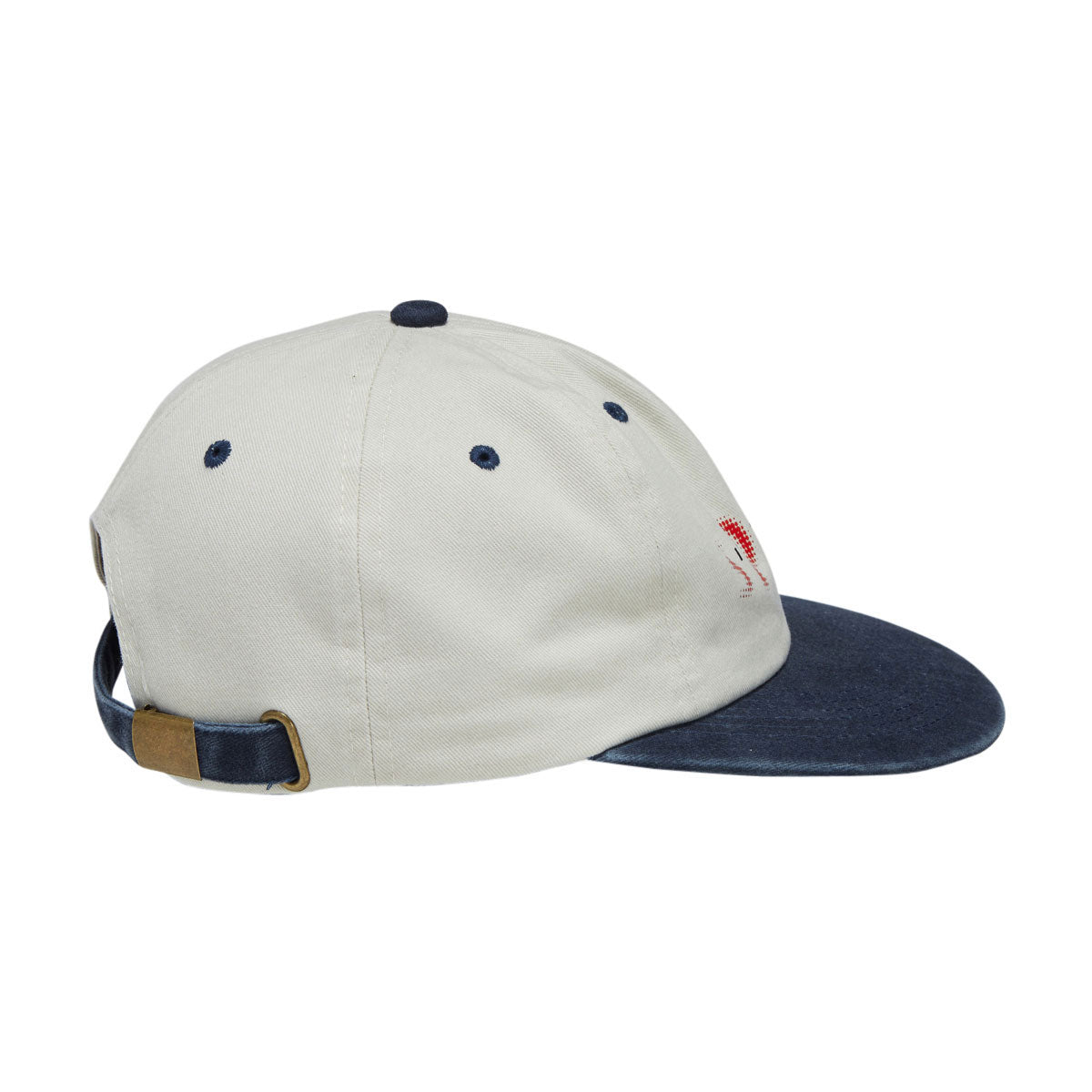 Lo-Res Sport Hat - Off White/Vintage Navy image 4